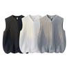 Jacquard Vest Men's Summer Thin Loose Casual Youth Vest Sports Sleeveless T-shirt Top