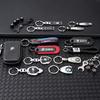1Pcs Metal/Leather Keychain Hand-Woven Key Rope Key Ring Auto Emblem Accessories For BMW E90 E87 F30 E60 F01 F02 G20 X1 X3 X4 X5 rvsh75