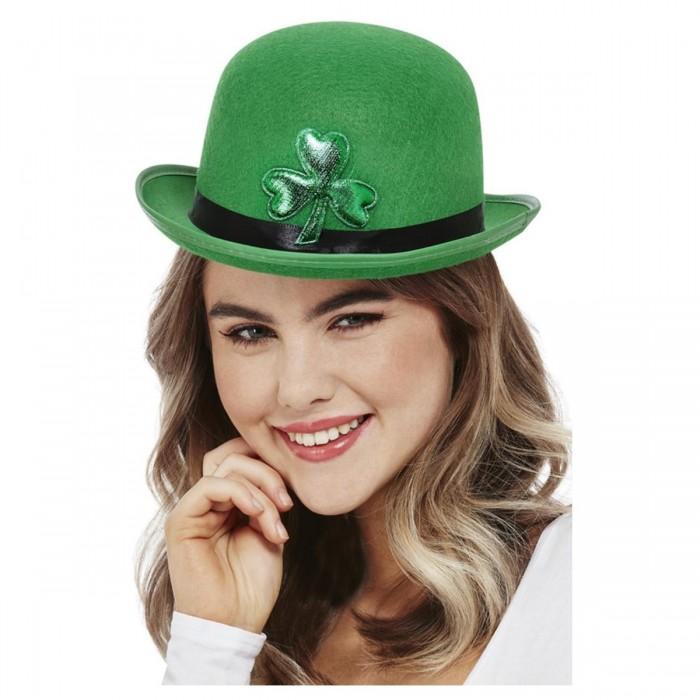 Smiffys Unisex Adult St Patricks Day Bowler Hat