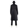 Men's Dark Cosplay Costume with Design for Halloween Stage Performance