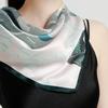 New 12mm silk crepe satin 100% mulberry silk scarf, high-end versatile accessory, silk scarf square scarf