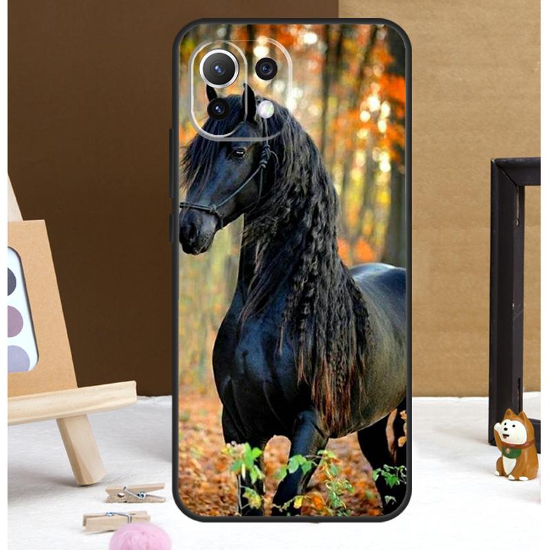 

Horse Animal Case For POCO X6 Pro M6 X5 X3 Pro M5s F3 F5 Xiaomi 14 13 Ultra 12 Lite 11T 12T 13T Pro Cover POCO M5s
