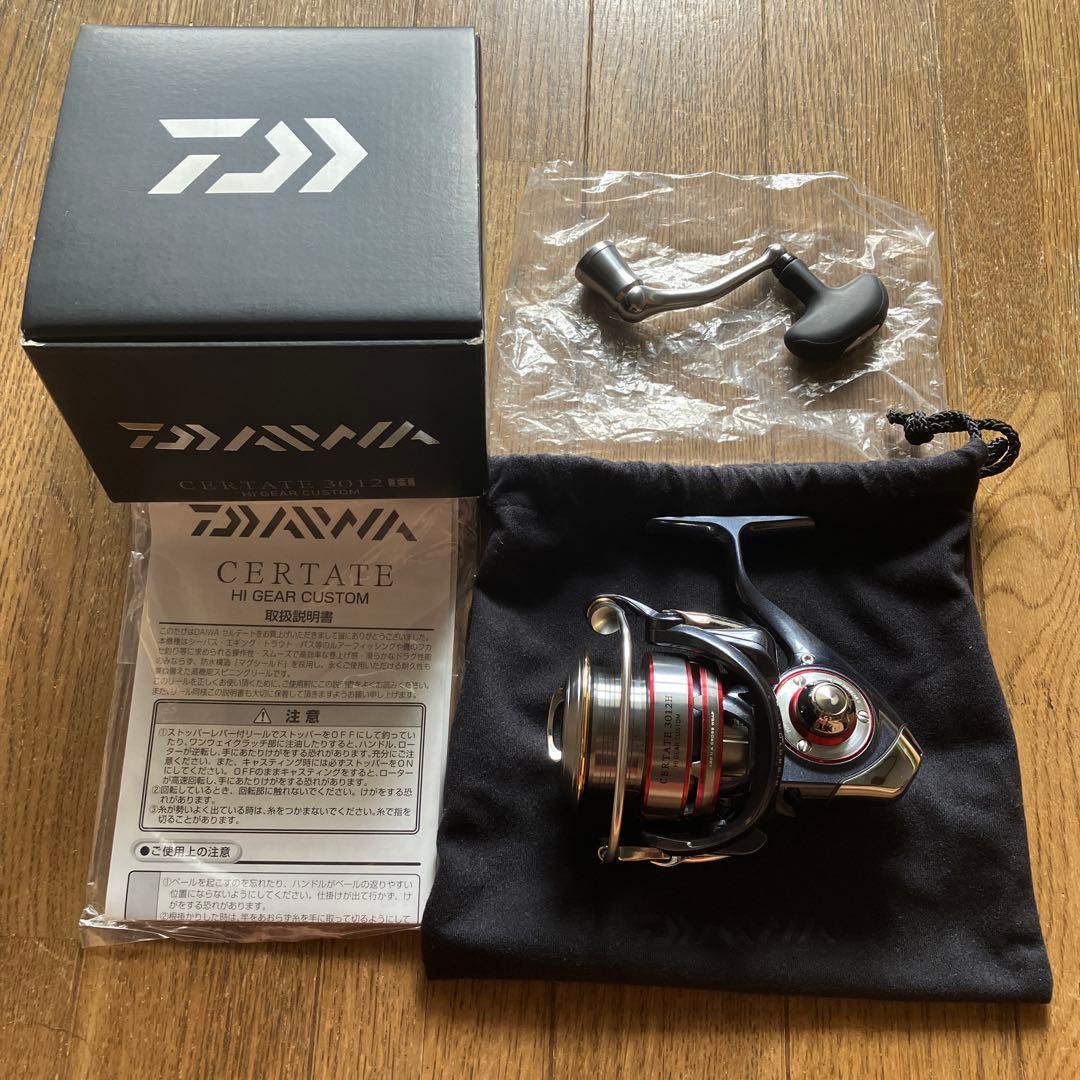 Used [New/Unused] Daiwa 10 Certate 3012H High Gear Custom Rare Item!