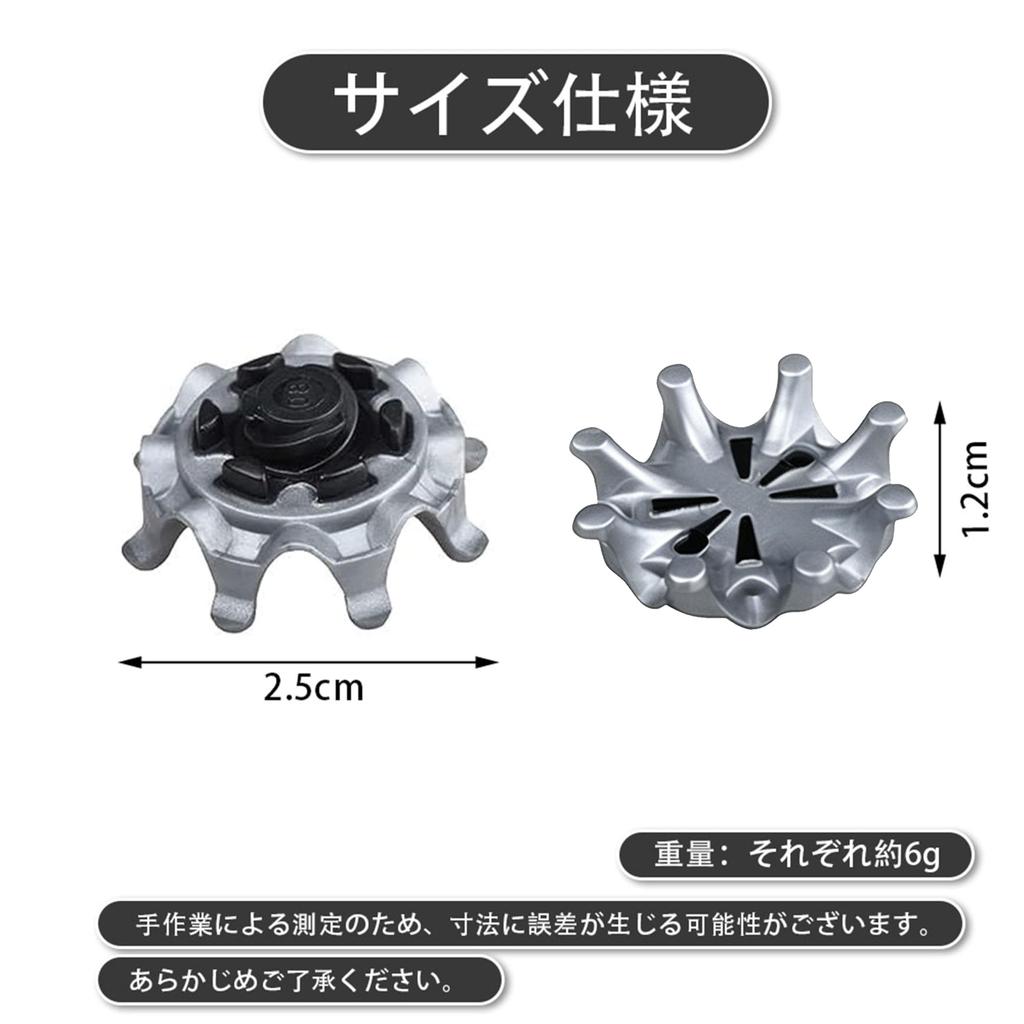 Golf spikes, shoe sole spikes, replacement soft spikes, replacement spike