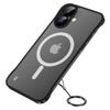 For iPhone 16 Plus Case Compatible with MagSafe Matte PC Frameless Mobile Cover