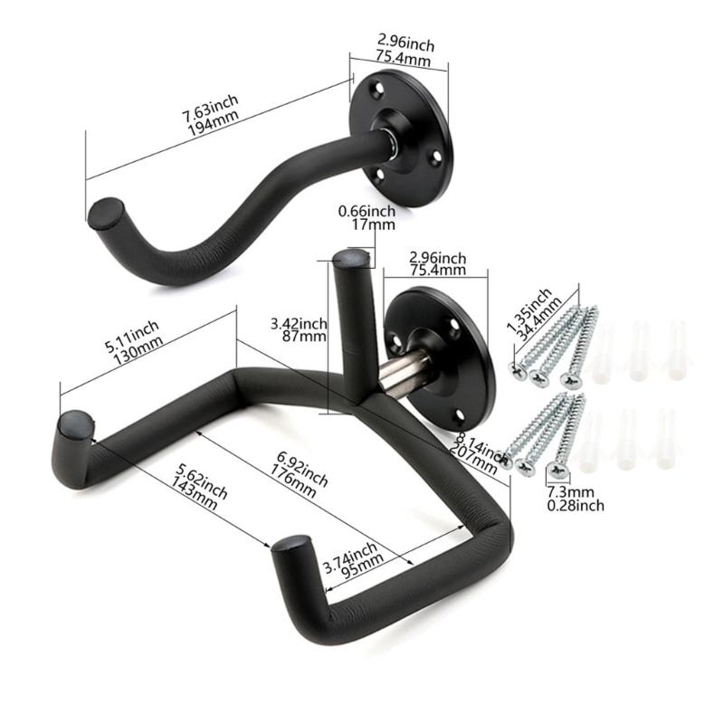 Guitar Wall Mount Hanger Guitar Wall Hangers Hook Wall Hangings Bracket Holder