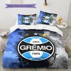 GREMIO FC Patroon Beddengoed Huisdecoratie Verjaardagscadeau (1 dekbedovertrek + 2 kussenslopen, zonder binnenkussen)