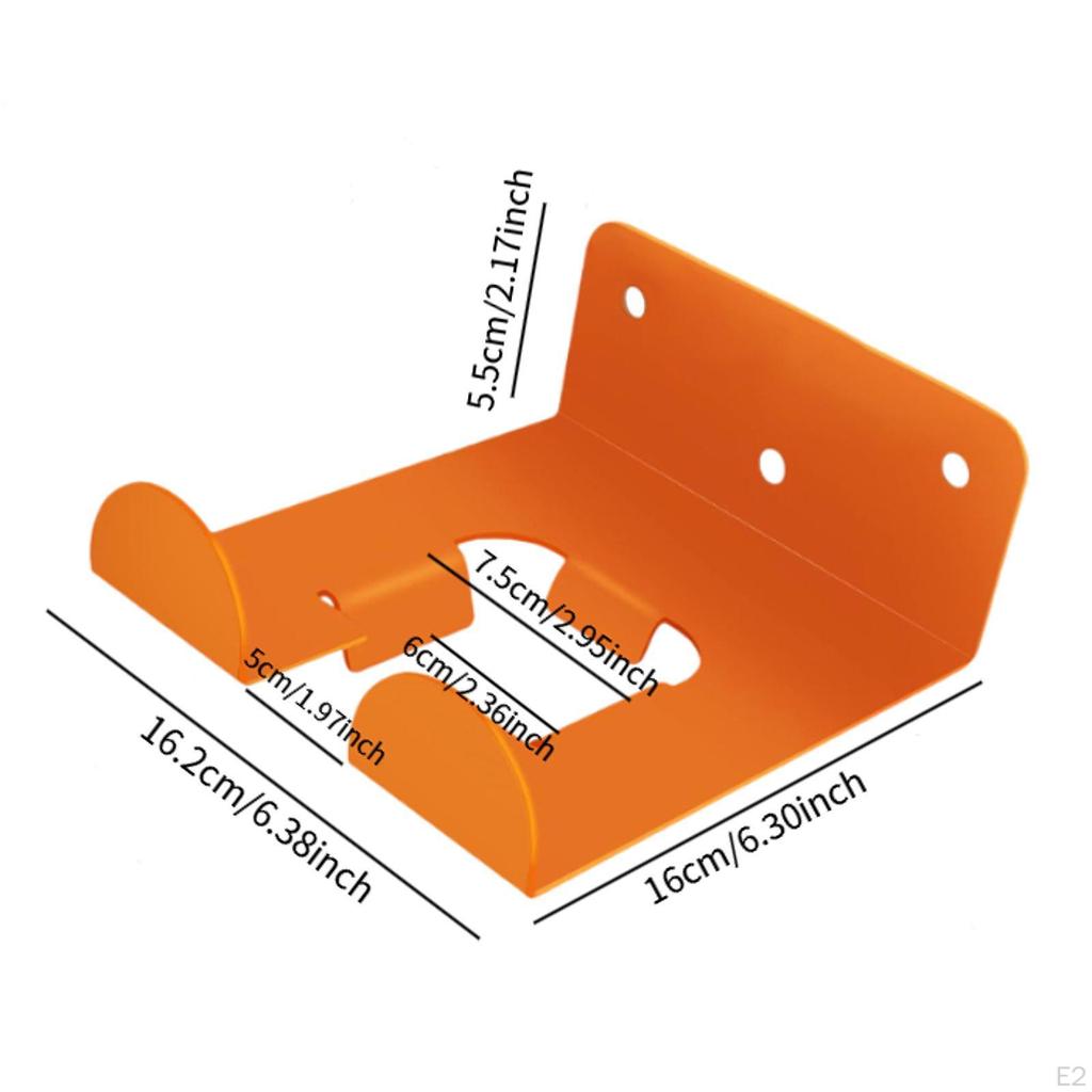 Trimmergestell Garten Elektrowerkzeughalter 55 Pfund Tragfähigkeit Platzsparend Unkrautvernichter Schwer
