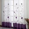 09Ya91 Yarn Splicing Computer Embroidery Large Curtains, Window Screens
