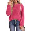 Women's Fashion Loose Twisted Hoodie With Pockets Long Sleeves Solid Color Top