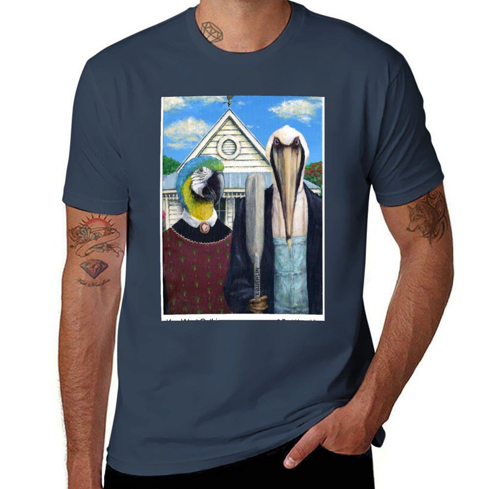 Key West Gothic T-Shirt essential t shirt t shirt man designer man t shirt graphic T-Shirt S