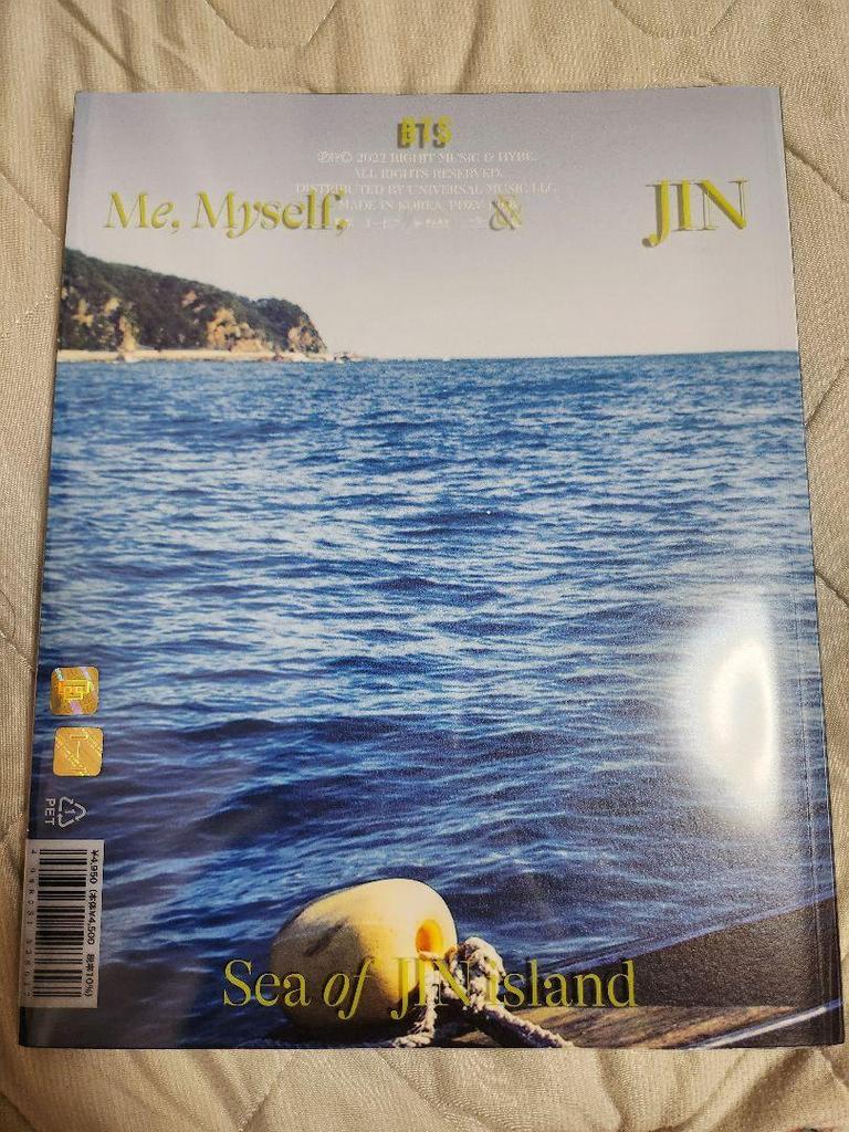 [USED] BTS JIN Me, Myself & Jin Photobook - No missing parts