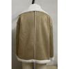 2026 New Women's Faux Fur Collar Jacket, Winter Warm Plush Cozy Casual Outwear with Fashionable Lapel Design for Cold Weather