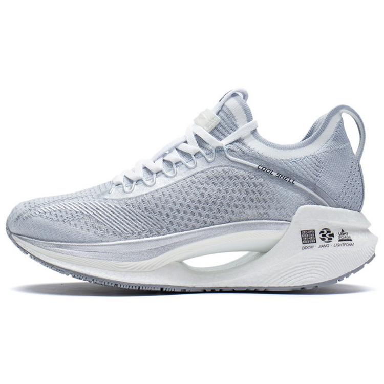 New LiNing Jueying Essential Breathable And Resilient Low Top Running Shoes Women's Silver ARRS004-8