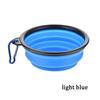S 350Ml Collapsible Dog Pet Folding Silicone Bowl Outdoor Travel Portable Puppy Food Container Feeder Dish Bowl