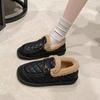 Ladies, Warm Shoes, Cotton Shoes, Non Slip Shoes, Wear-resistant, Comfortable Shoes, Soft Soled Shoes, Plush Cotton