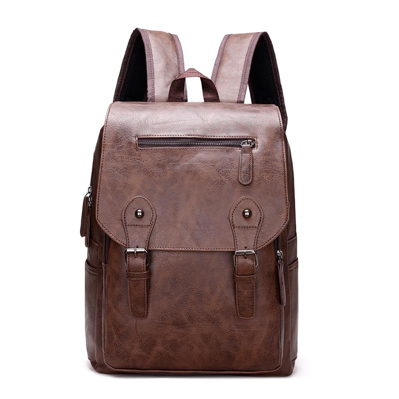 Warnerheim Men s PU Laptop Backpack 1