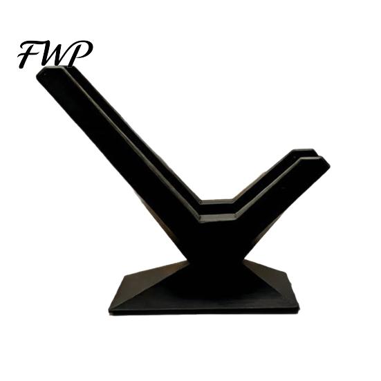 Card Holder With Texture 3D Printed Business Holder, Display Rack, No Burrs Organizer Inclined Design Stand for Office Desk Accessory Durable Case