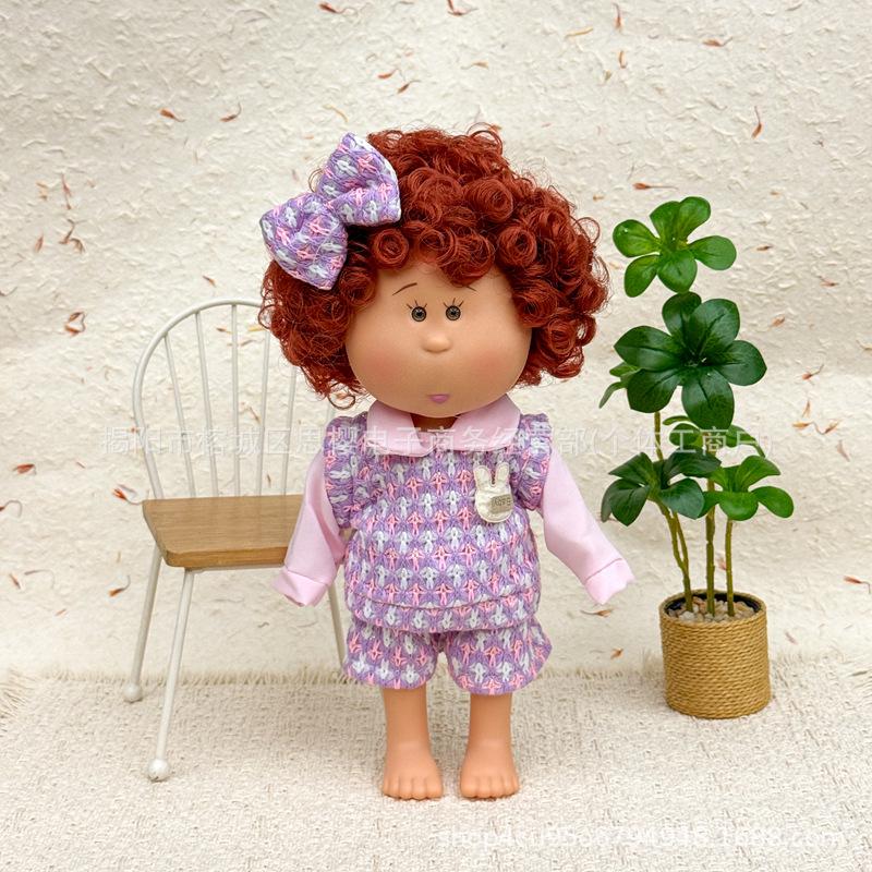 24cm Spanish Mia Potato Doll Dress-Up Set with Plush Outfit