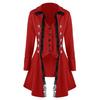 Medieval Women Autumn Coat Long Jacket Gothic Steampunk Hooded Steampunk Jacket(S-3XL)
