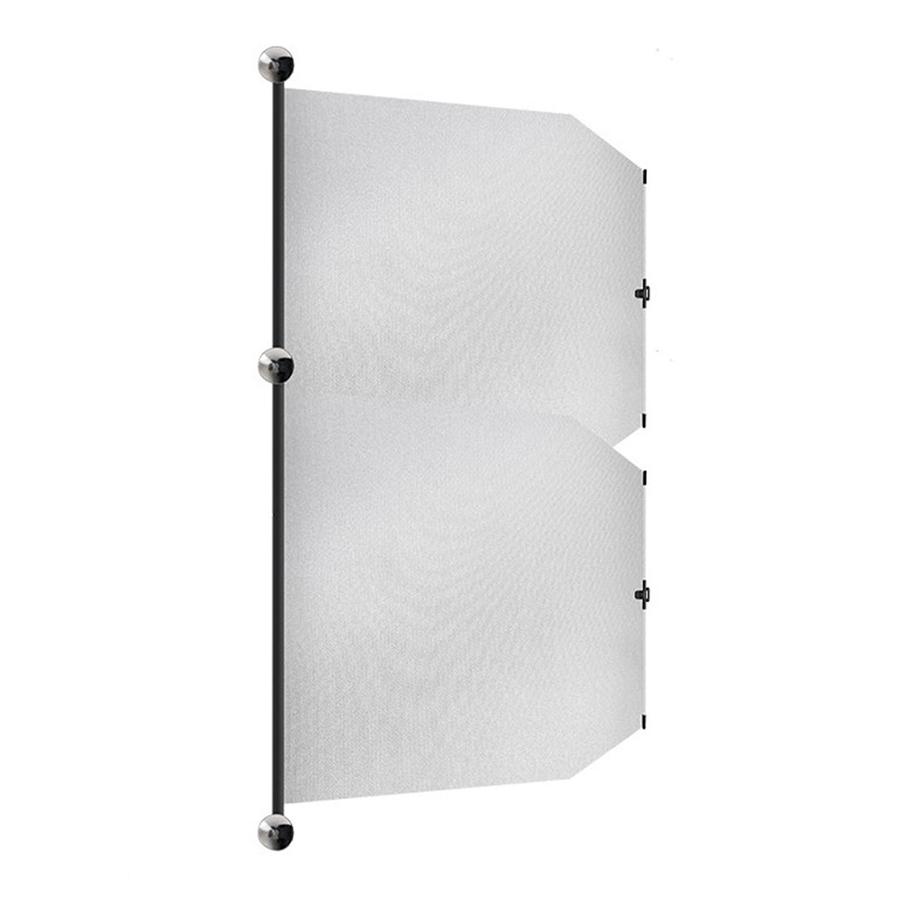 Our Car Windshield Sun Shade is Made of High-hardness Alloy and Heat-insulated Coating, Blocking