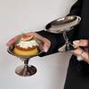 Retro Style Dessert Cup 304 Stainless Steel Salad Goblet New Ice Cream Cup  Bar Dinnerware