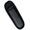 Elektrisches Kazoo, 11 cm, professionelles kleines tragbares Kazoo-Set aus Kunstharz mit Tonabnehmer für Auftritte, Schwarz