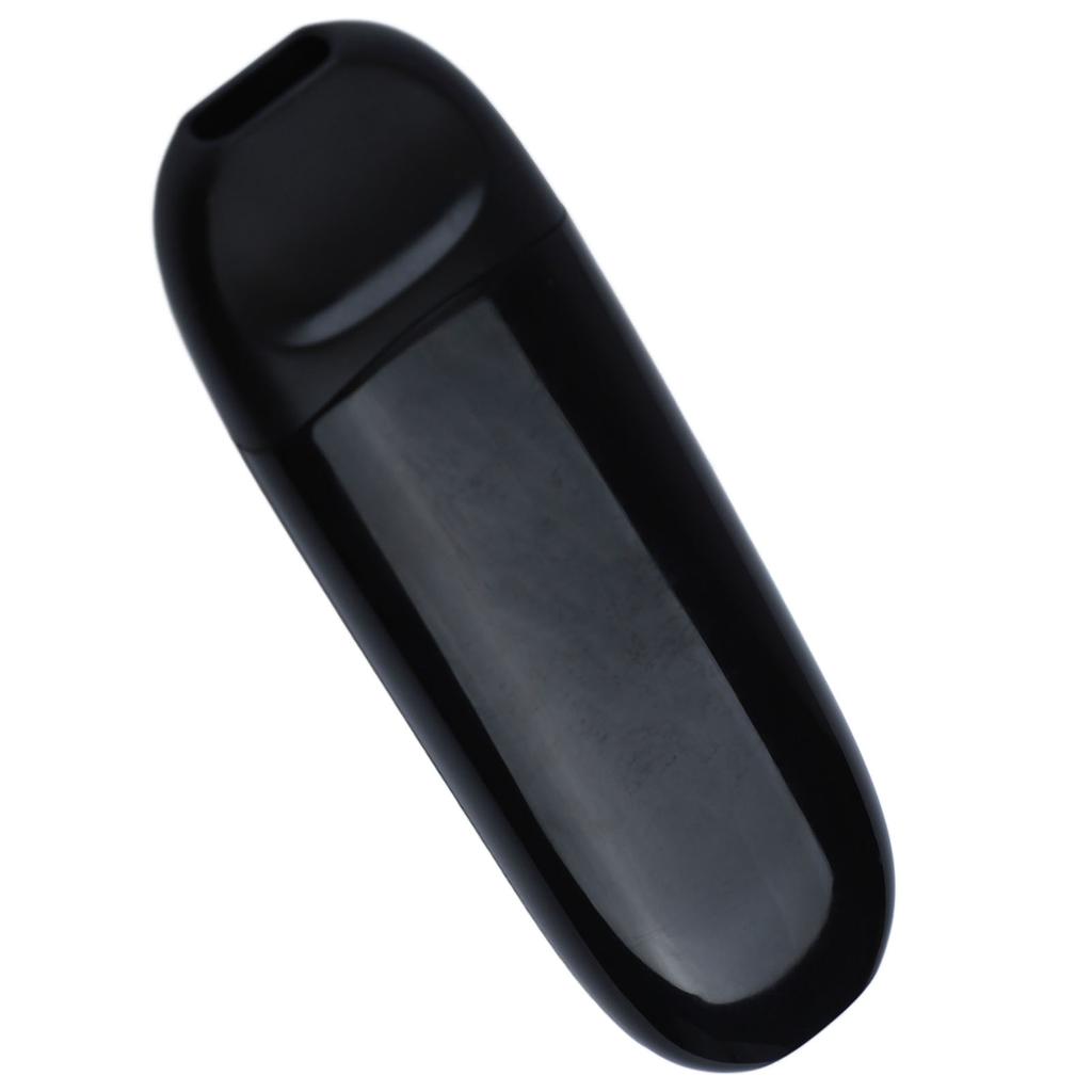 Elektrisches Kazoo, 11 cm, professionelles kleines tragbares Kazoo-Set aus Kunstharz mit Tonabnehmer für Auftritte, Schwarz