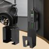 EV Charging Nozzle Dock J Hook Wall Mount Electric Car Charger Holder Waterproof Cover for Parking Space