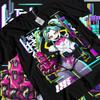 Cyber Edgerunners Unisexga AUnisexe Waifu TShirt Unisex 4