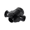 25mm Aluminium Auto Doppelport Spli   Blow Off   Bov Dump Valve