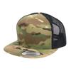 FLEXFIT Mesh Cap for Men and Women by YUPOONG CLASSICS TRUCKER MESH Camouflage Mesh Hat (YP CAP) - [Used]