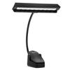 Portable Flexible 9 LEDs Clip On Music Stand Light Bedroom Reading Desk Lamp