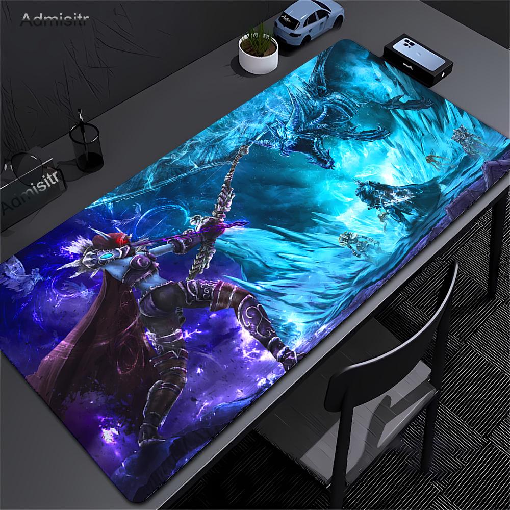 Anime Mousepad World of Warcraft Gamer Gaming Mouse Pad Pc Computer Accessories Desk Mat Xxl Game Mats Deskmat Office Mause Pads