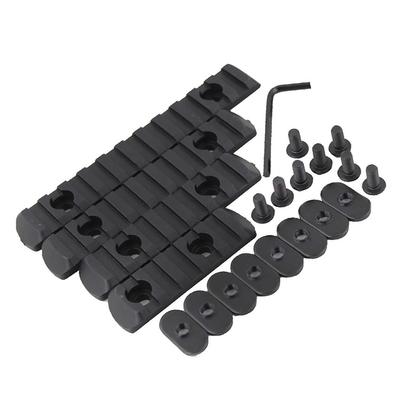 4 pezzi striscia di guida accessori decorativi modificati componente di protezione in legno 20 mm nero