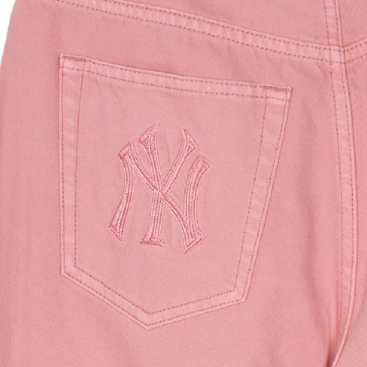 New MLB Jeans Women's Pink 3FDPB1044-50PKM