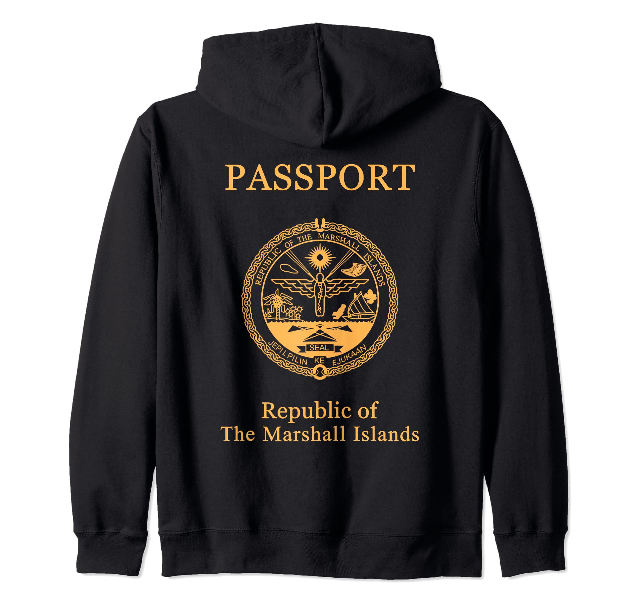 

Marshall Islands Passport Marshall Islands Flag Zip Hoodie