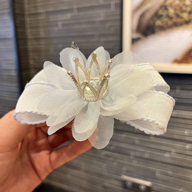 Exquisite Fairy Bow Crown Hair Clip for Girls and Babies