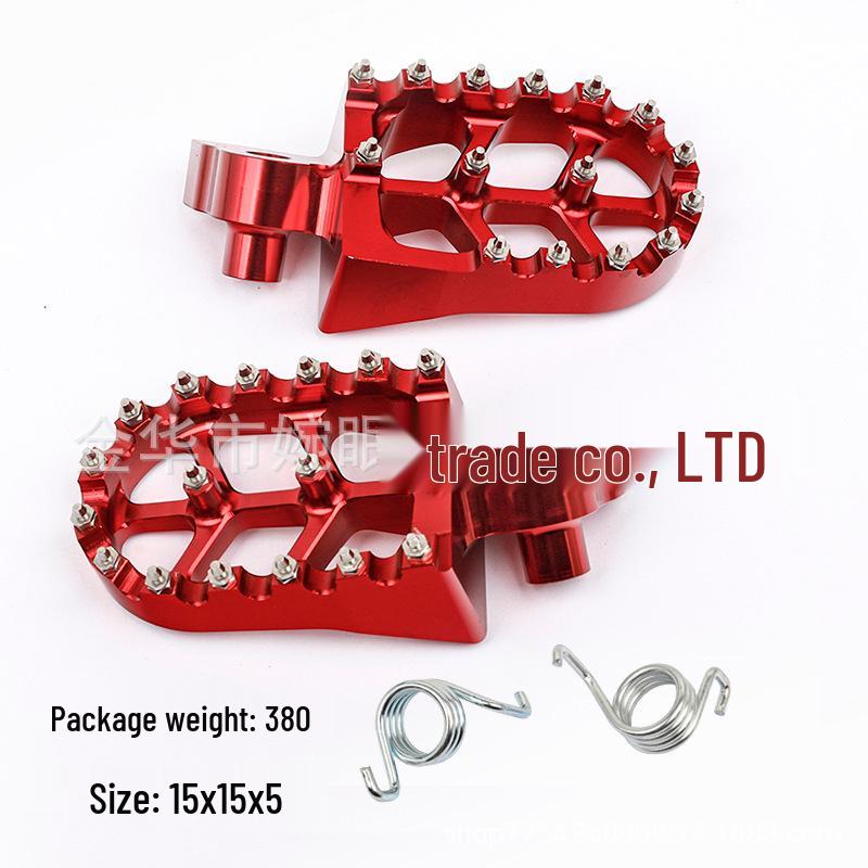 Anti-Slip Footrest for YZ/YZF/WR 85/125/250/400/426/450F Off-Road Motorcycles