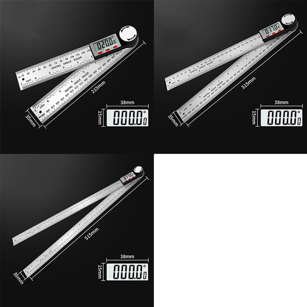 Přenosné elektronické digitální úhlové pravítko profesionální nástroj pro měření úhlů pro tesaře