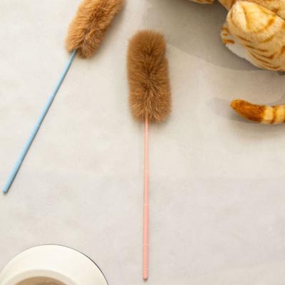[Pet] 2 Cat Fish Cake Skewer Toys