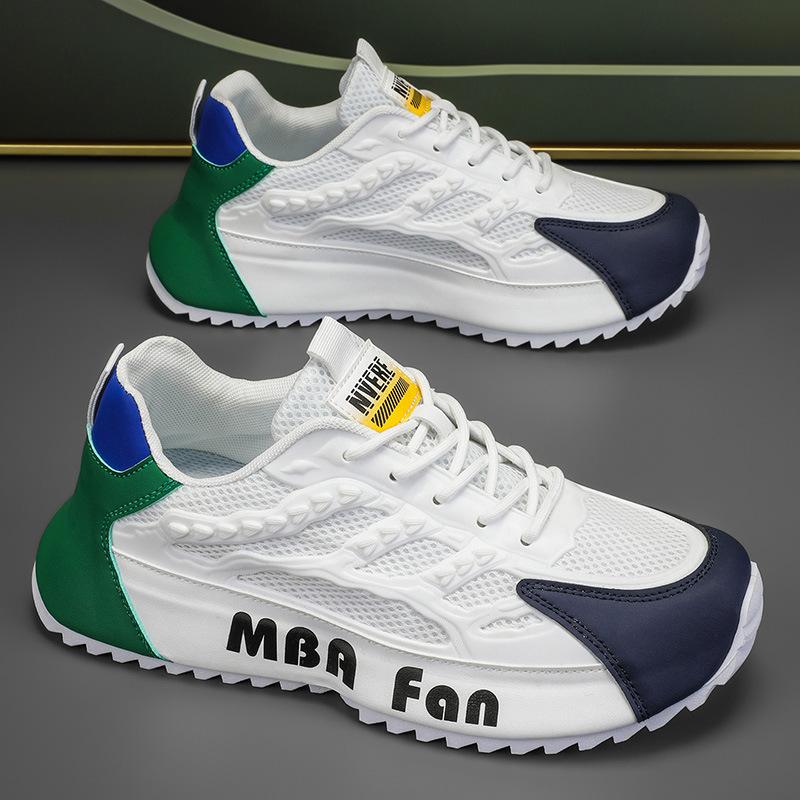 

Fashion Men Casual Sports Shoes Breathable Lightweight Sneakers Outdoor Mesh White Running Shoes Athletic Jogging Tennis Walking Shoes 39