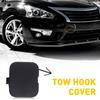 Front Eye Bracket Bumper Tow Hook Cover Cap For Nissan For 2013-2015 Altima New