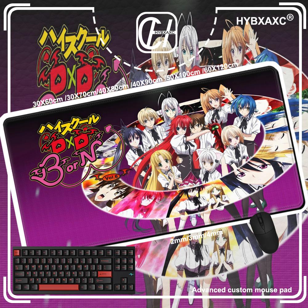 

High School DXD Mouse Pad Cute HD Desk Pad Extended Gaming Keyboard Mats Large 90x40cm XXL Gamer Mousepad 600x300x2mm
