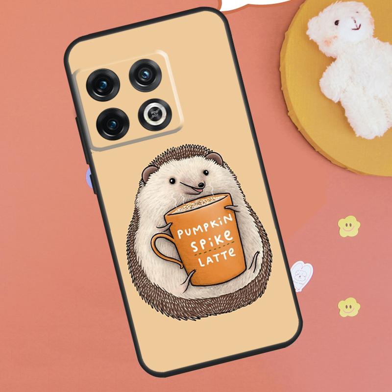 Kawaii Hedgehog Case For OnePlus 13T 10T 8T 12R 13R 15 13 12 11 9 10 Pro Nord CE 5 2 3 4 Lite N20 N30 Funda