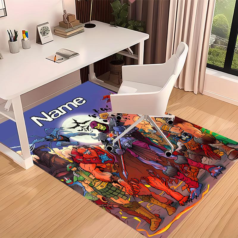 Custom personalization He-Man and the Masters of the Universe Print Area Rug - Soft, Washable Non-Slip Indoor Mat,Living Room,Home&Office Decorative R