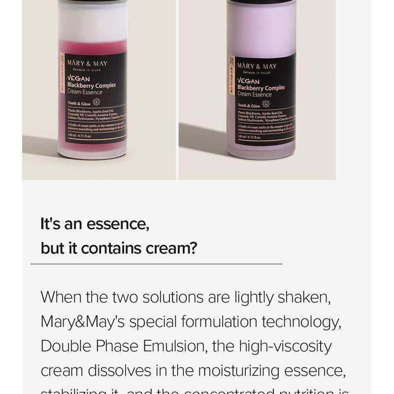 Mary&May Vegan Blackberry Complex Cream Essence
