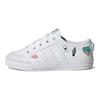 Adidas Originals Nizza C Canvas Comfortable Durable Low-Top Skate Shoes Kids Sneakers White FY3399