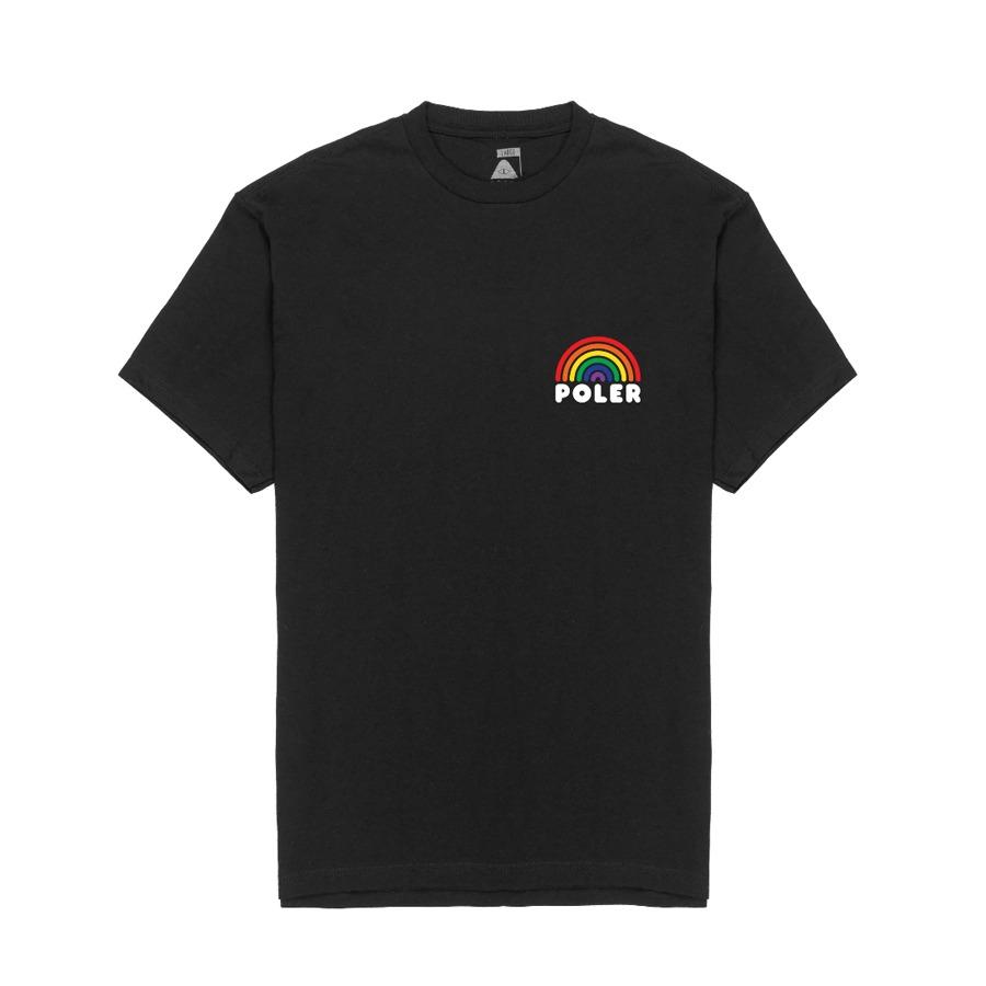 Polar Staff Rainbow Tee Black L (P22H840230623057)