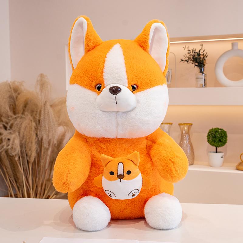 25/35/45cm Embrace Dog Pig Chicken Plush Stuffed Animal Anxiety Stress Relief Home Decor Throw Pillow Ultra Charming Kids Gift 25cm